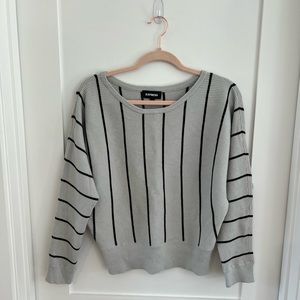 EUC Express Dolman striped sweater